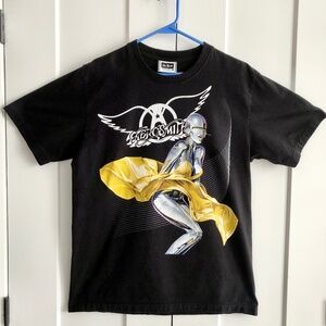 Aerosmith, The Roxx,‎ Vintage, Single Stitch, T Shirt, Size L, Good Condition